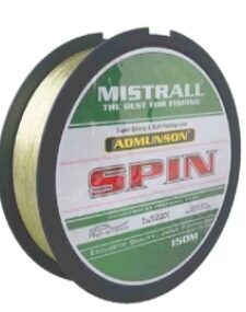 Monofīlā aukla Mistrall ADMUNSON SPIN 150M